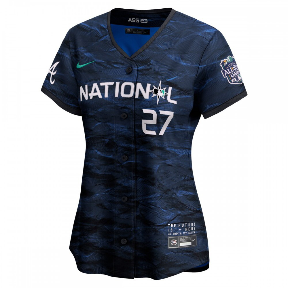 Austin Riley National League Women's 2023 MLB All-Star Game Limited Player Jersey - Royal-Pro Kit Vault | Brand New 26/27 Sports Jerseys